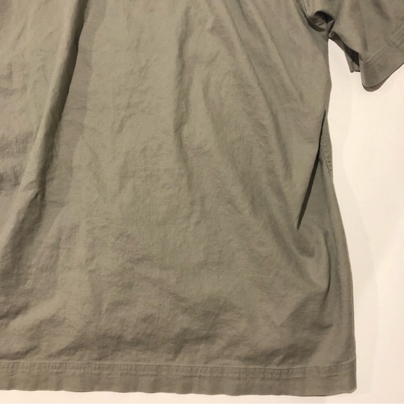 Timberland Button Up Short Sleeve Mens XL Green - Picture 12 of 12